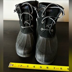 Sperry Black Duck Boots